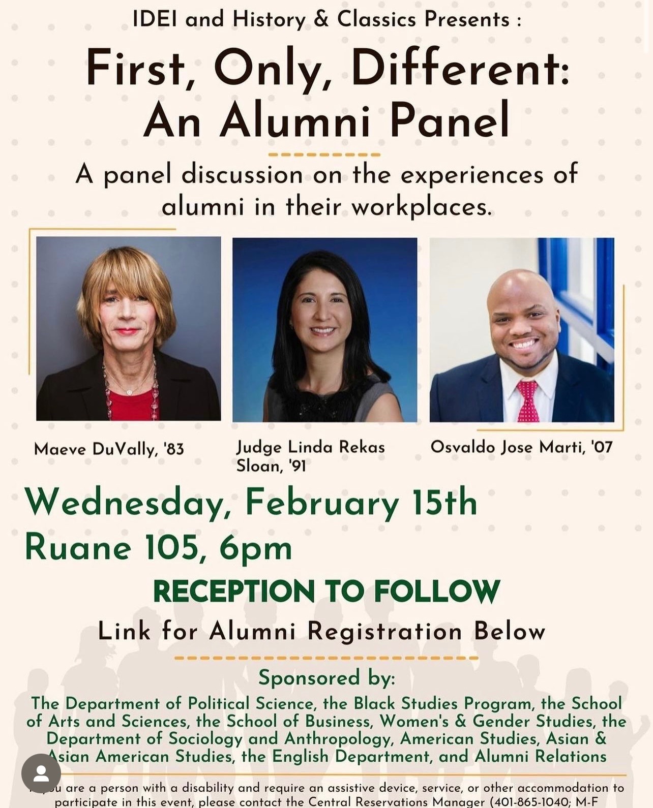 First, Only, Different: An Alumni Panel – Institutional Diversity ...